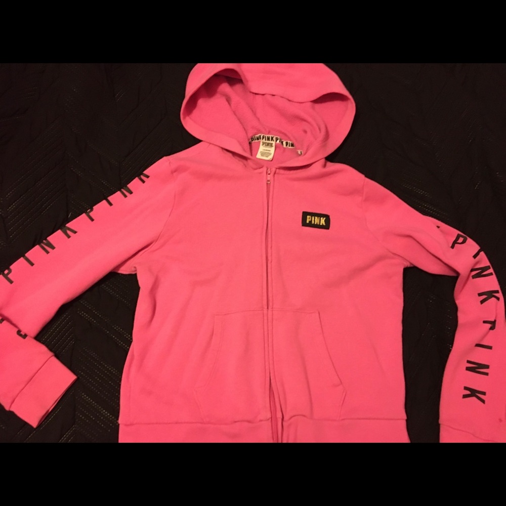 *flawed* PINK zip up